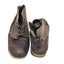 Vintage Levis Boots Mens 13 Brown Leather Canvas Lace Up Rugged Workwear 51657