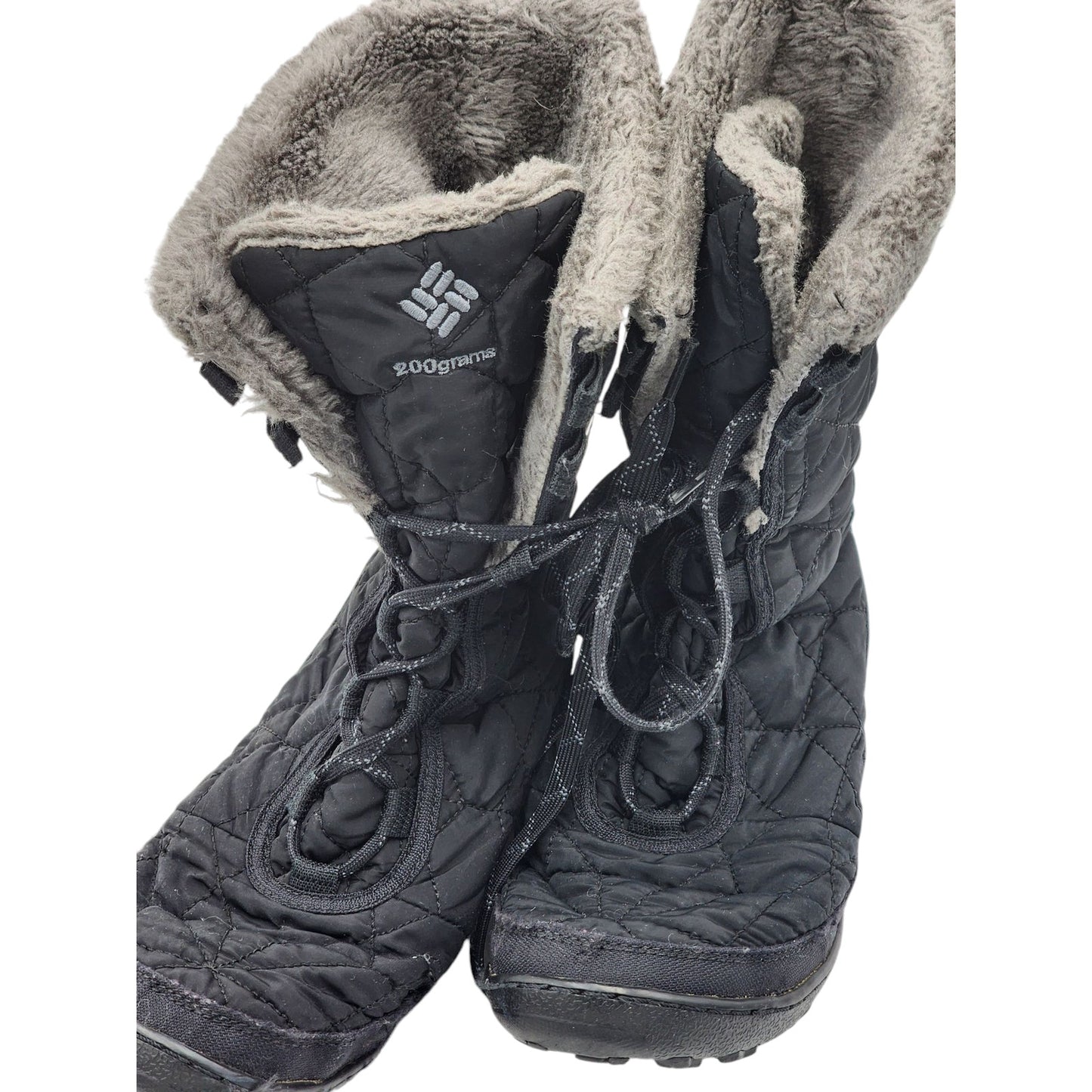 Columbia Boots Womens 8 Minx Mid II Omni Heat Waterproof Winter 200g BL1585-010