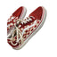 VANS Sneakers Red Checkered Shoes Canvas Mens 5.5 Womens 7 Low Top Skater 507452