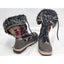 Aztec Print Snow Boots Warm Faux Fur Women Size 6/7 Boho Cozy Winter W22750