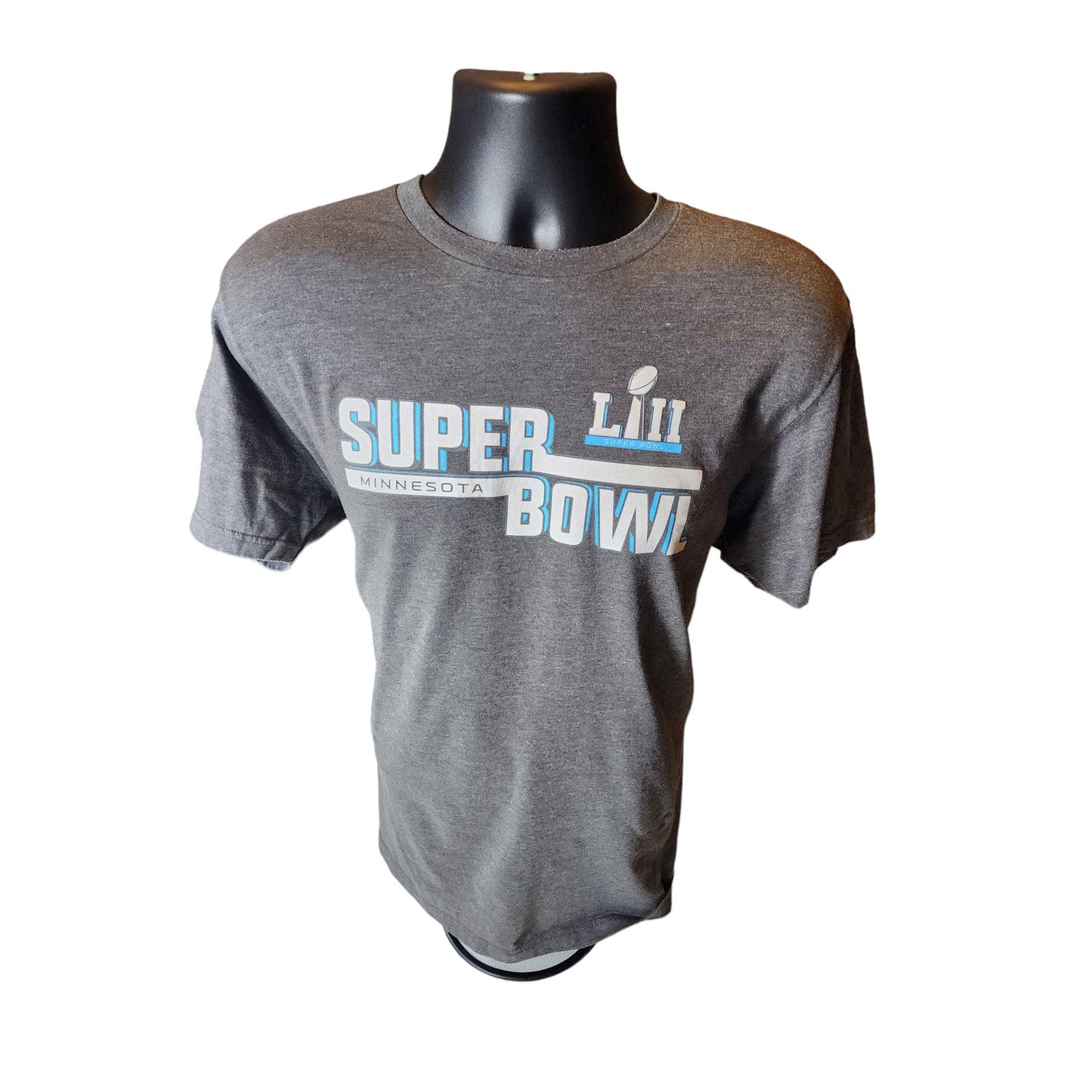 NFL Team Apparel Minnesota Super Bowl 52 Mens Large Soft T Shirt Short Sleeve