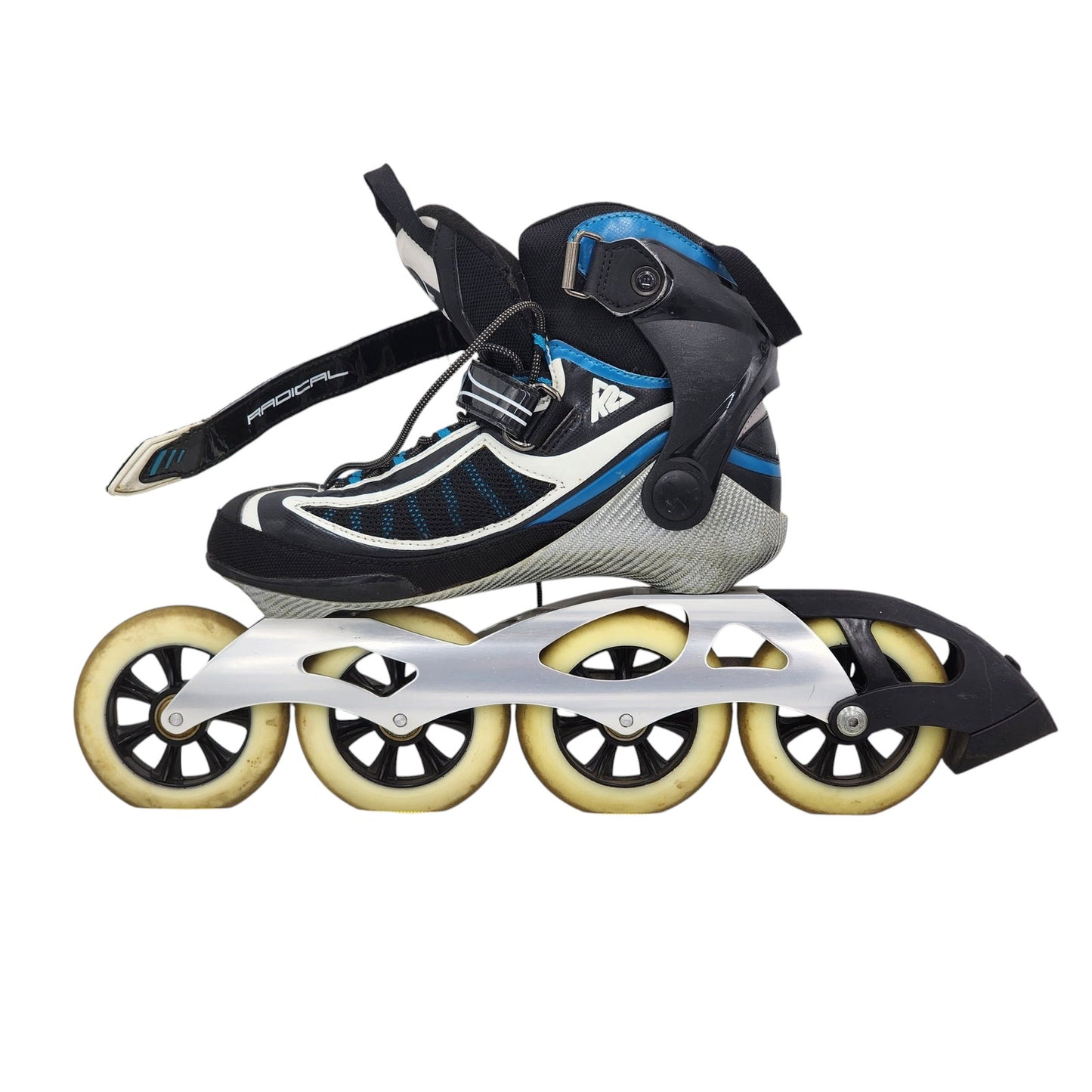 K2 Inline Skates Radical 100W Speed Women 8.5 100mm Wheels Rollerblades Advanced