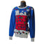 Peanuts Snoopy Christmas Sweater Womens Small Ugly Holiday Pullover Snowflakes