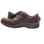 Red Wing Shoes Men 10 D Brown Leather Oxford Lace Up Oil Slip Resistant Workwear