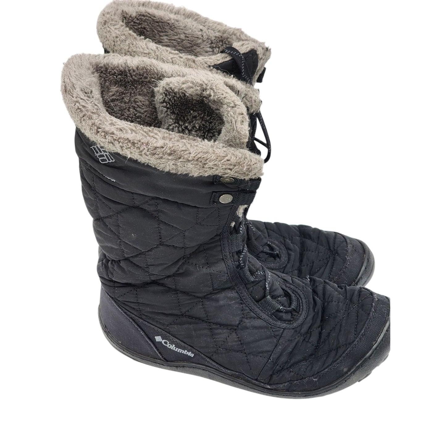 Columbia Boots Womens 8 Minx Mid II Omni Heat Waterproof Winter 200g BL1585-010