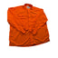 Cabelas Blaze Orange Hunting Shirt Mens 2XL Button Up Mesh Lined Outdoor Hiking