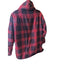 Wolverine Flannel Shirt Jacket Mens XL Sherpa Lined Plaid Hooded Snap Lumberjack