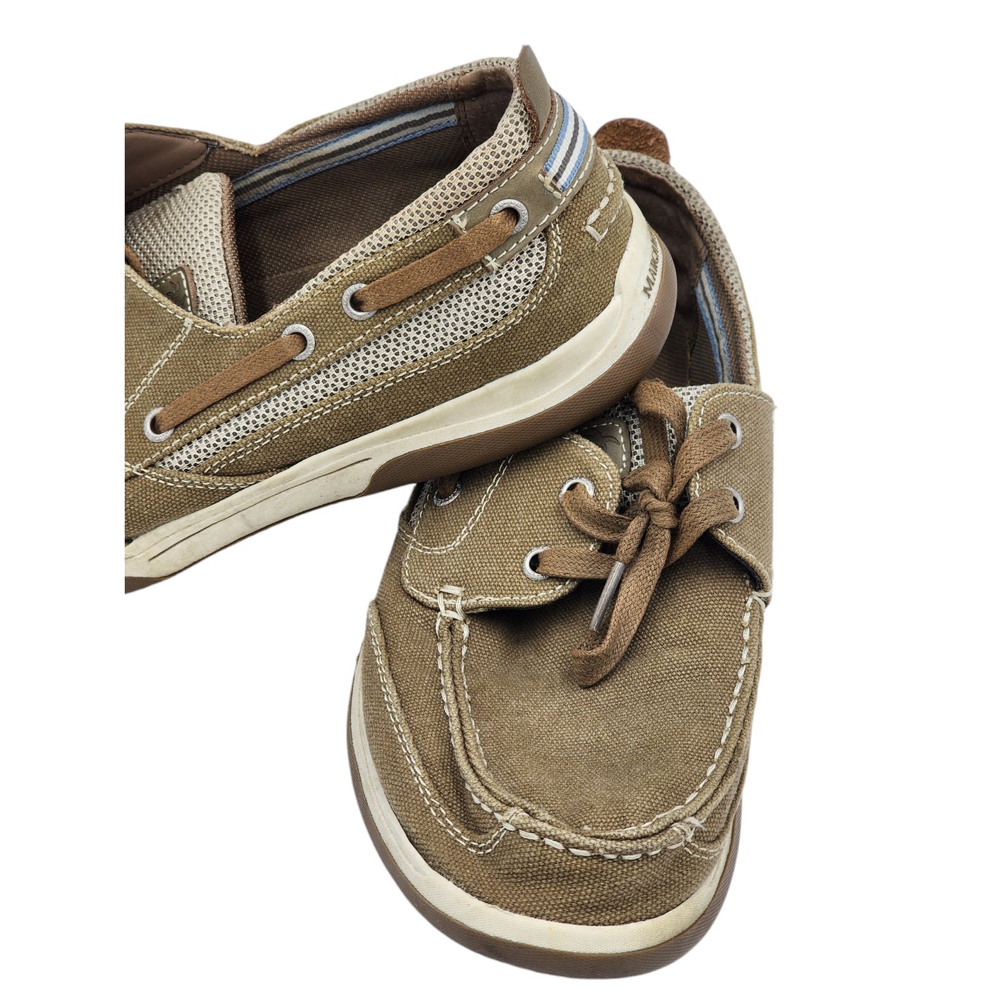 Margaritaville Boat Shoes Mens 11 Harpoon Lace Up Casual Summer Comfort MG1670B