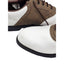 FootJoy Golf Shoes GreenJoys Mens Size 12M Saddle Oxford Cleats Lace Up 45542