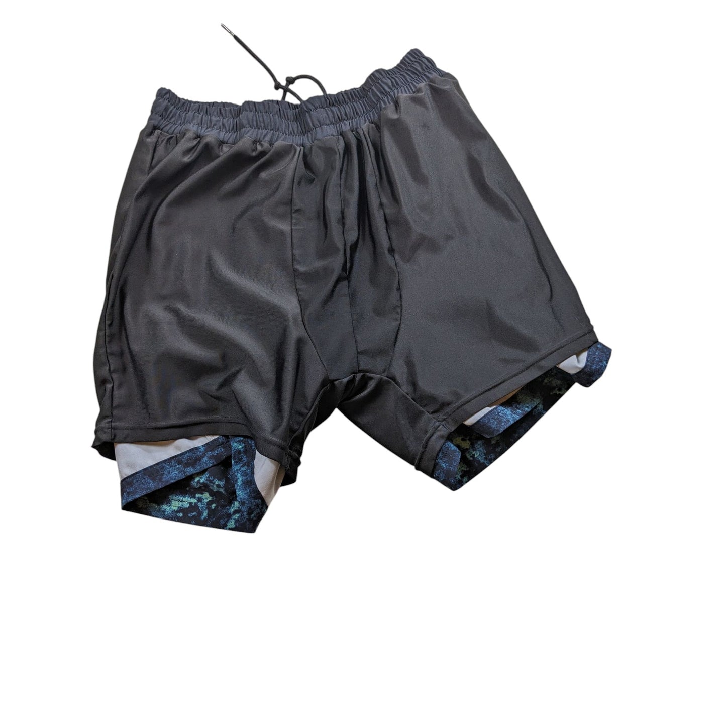 Slunks Shorts Swim Trunks Men Medium Elastic Waist Pockets QuickDry Active Beach