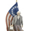 Lladro President George Washington Sculpture American Flag Signed Rare 7575 Box