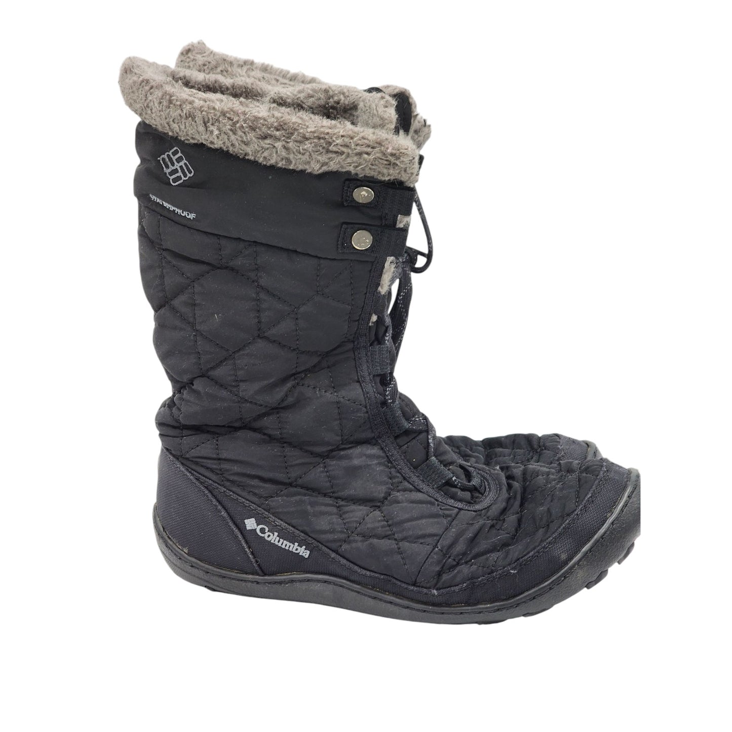 Columbia Boots Womens 8 Minx Mid II Omni Heat Waterproof Winter 200g BL1585-010