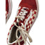 VANS Sneakers Red Checkered Shoes Canvas Mens 5.5 Womens 7 Low Top Skater 507452