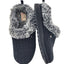 BOBS by Skechers Memory Foam Keepsakes Slippers Women 9 Faux Fur Comfort Slip On