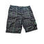 No Fear Cargo Board Shorts Mens 38 Plaid Pockets Skateboarding Skater Streetwear