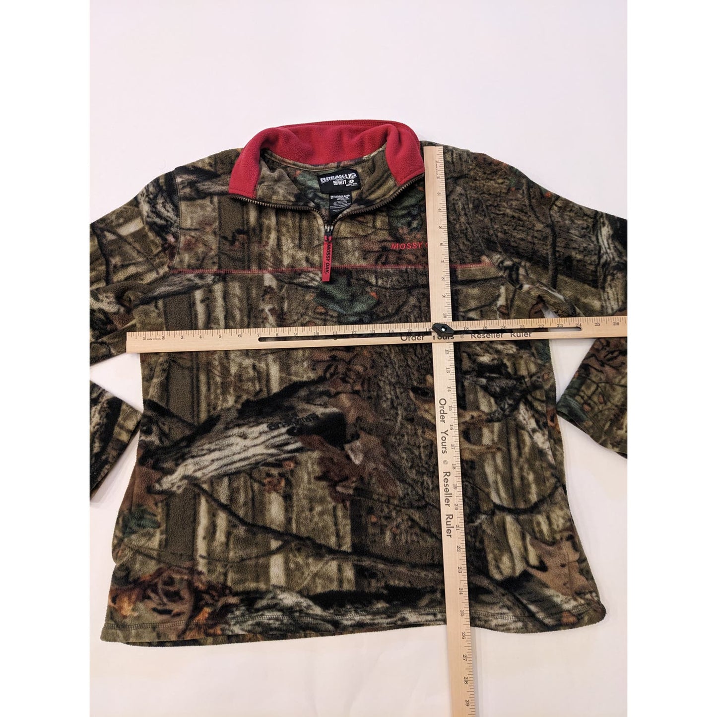 Mossy Oak BreakUp Infinity Fleece Camo Sweater Women XL 16-18 Sweatshirt Outdoor