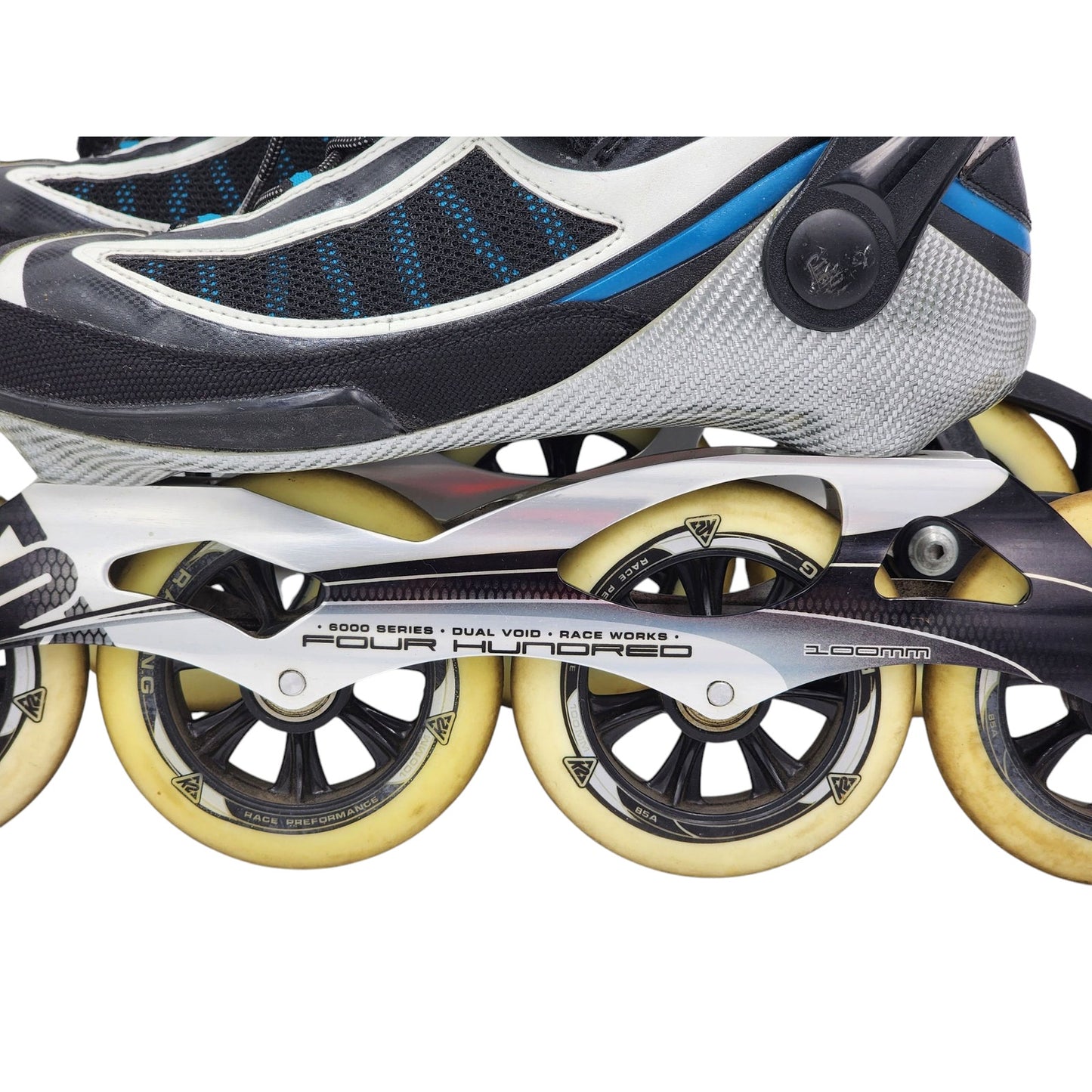 K2 Inline Skates Radical 100W Speed Women 8.5 100mm Wheels Rollerblades Advanced