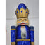 Nutcracker Sequined Blue Glittered Bedazzled Sparkle Christmas Holiday Decor 15"