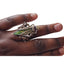 Barbara Bixby Jewelry Grasshopper Sterling Silver 18K Gold Filigree Ring Size 10