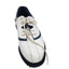 FootJoy Golf Shoes Mens Size 9M White Blue Leather Spiked Cleats Lace Up 98337