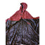 Cloak Hooded Wool Burgundy Full Length Cape Gothic Renaissance Costume Cosplay