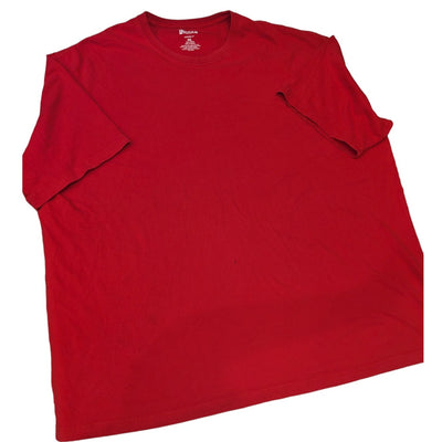 Duluth Trading T Shirt Mens 3XL Red Longtail Short Sleeve Tee Casual Workwear