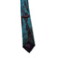 Bonjour Vintage Mens Tie Abstract Pattern Made in USA Retro Neckwear Necktie