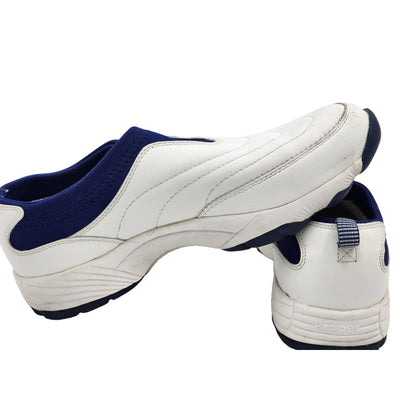 Propet Shoes Womens Size 10 Shock Absorber White Slip On Sneakers Walking Senior