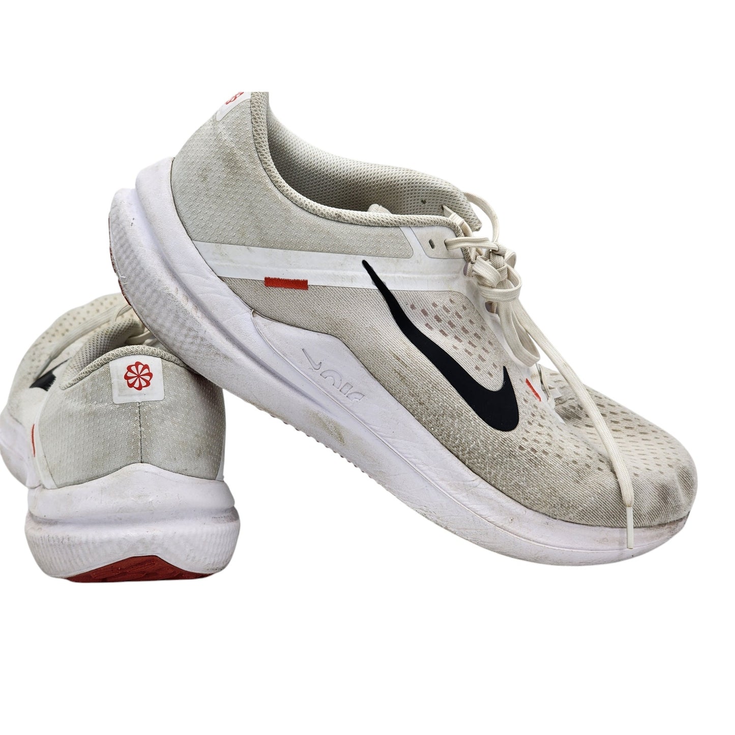 Nike Air Winflo 10 Mens 11.5 Running Shoes Lightweight Sneakers Smile FN7992-100