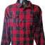 Burnside Plaid Shirt Mens 3X Buffalo Flannel Long Sleeve Checkered Lumberjack