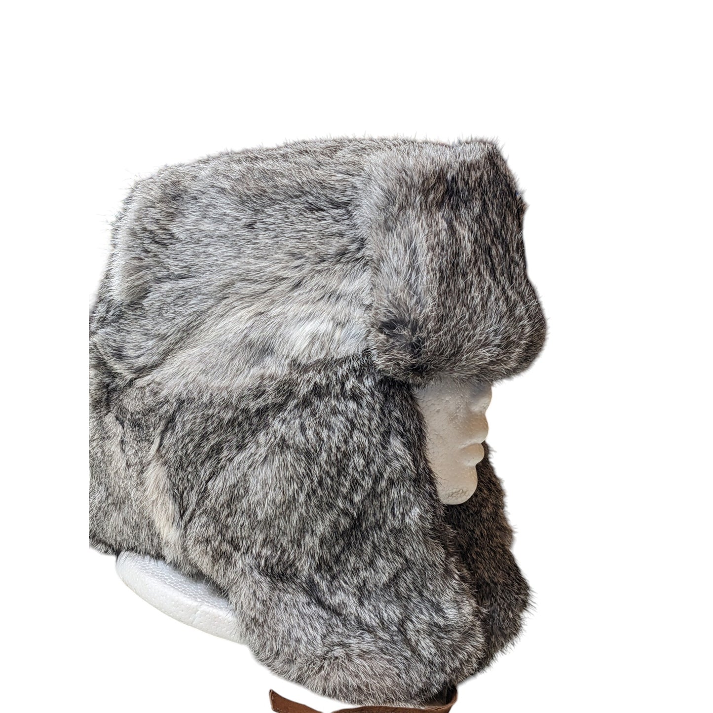 Mad Bomber Trapper Hat Large Quilted Lining Faux Fur Winter Warmth Ears