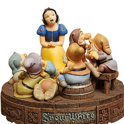 Disney Markrita Snow White Seven Dwarfs Decor Trinket Box Apple Pin Jewelry Box