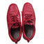 CLAE Shoes Mens 11.5 Parker Sneakers Red Leather Athletic Stylish Streetwear