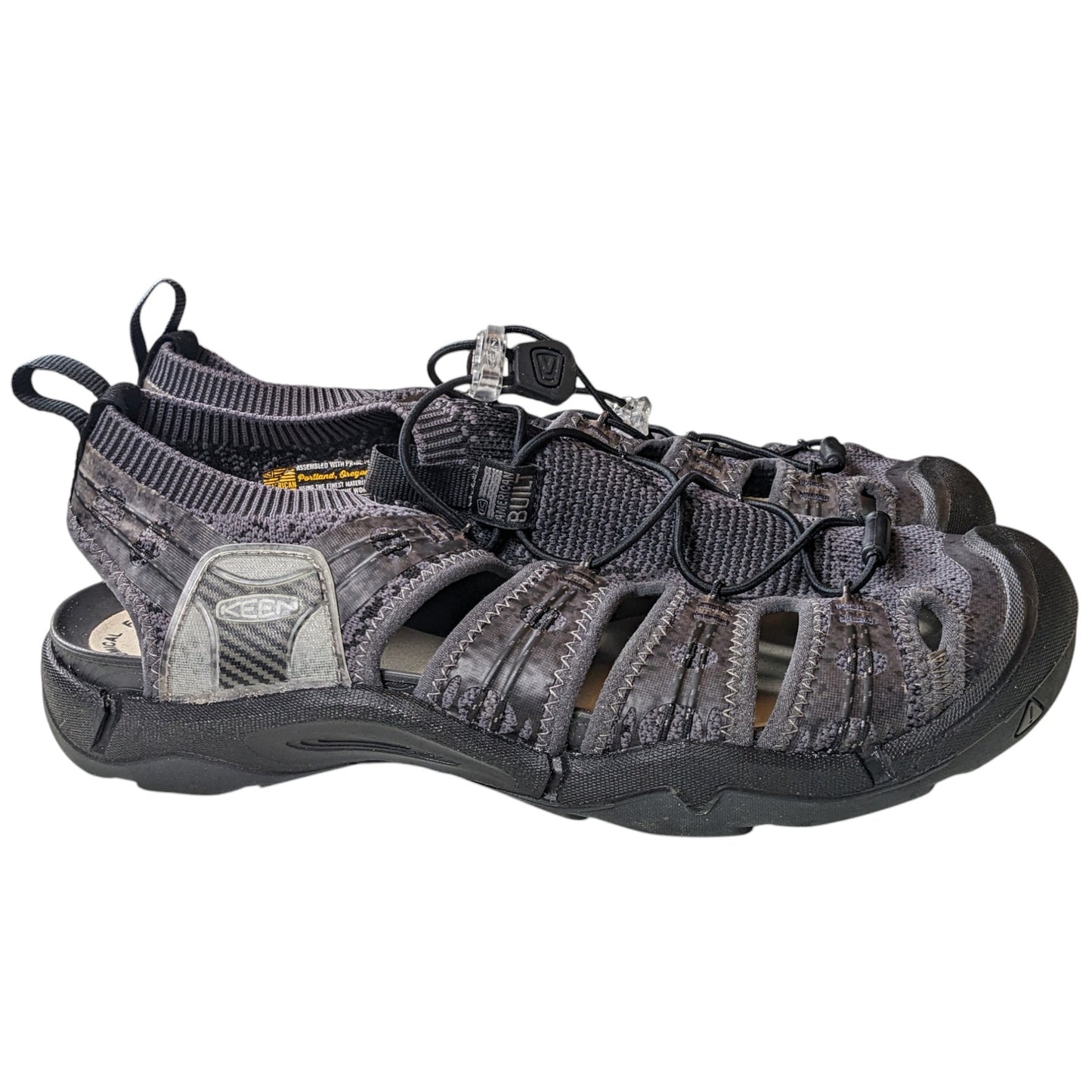 KEEN Shoes Mens 10 Waterproof Hiking Sandals Anatomical Adventure Open Toe