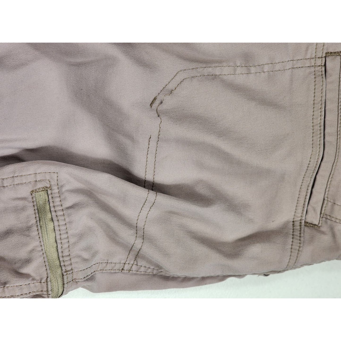 Wrangler Pants Mens 40x32 Khaki Stretch Flex Cargo Trousers Utility nw788fr