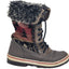 Aztec Print Snow Boots Warm Faux Fur Women Size 6/7 Boho Cozy Winter W22750