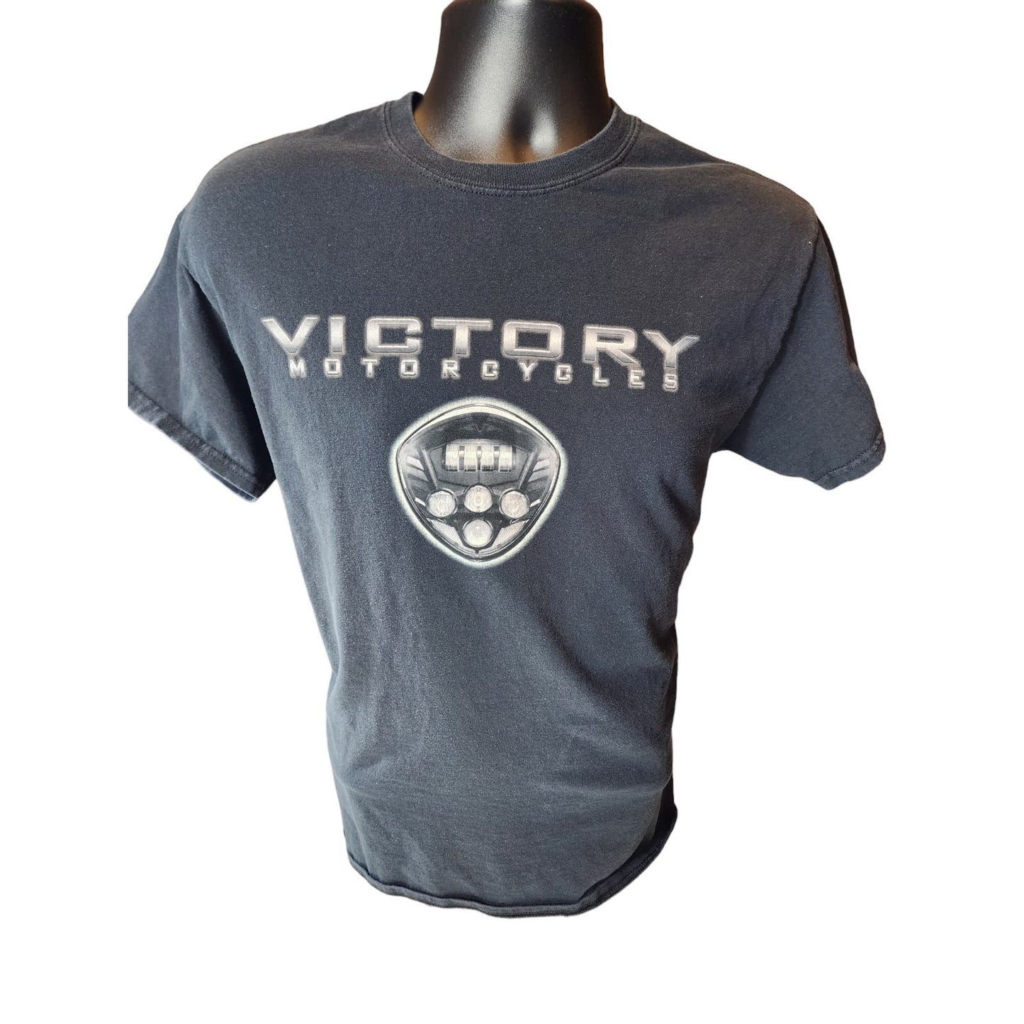 Victory Motorcycle Hammer T Shirt Mens Medium Graphic Tee Biker Vintage Retro