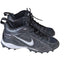 Nike Shoes Cleats Mens Size 9.5 Land Shark Mid Football Black Sports 313398-011