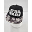 Star Wars Hat Boba Fett Imperial Comic Strip Black White Snapback Cap Headwear