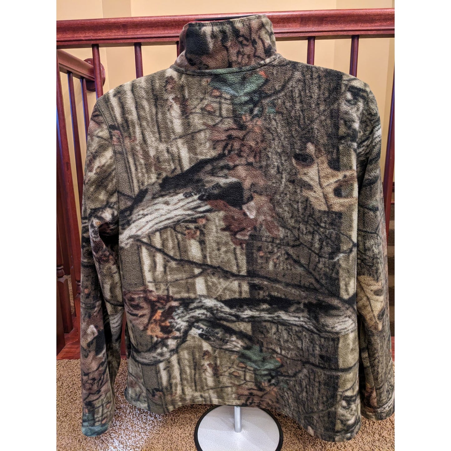 Mossy Oak BreakUp Infinity Fleece Camo Sweater Women XL 16-18 Sweatshirt Outdoor