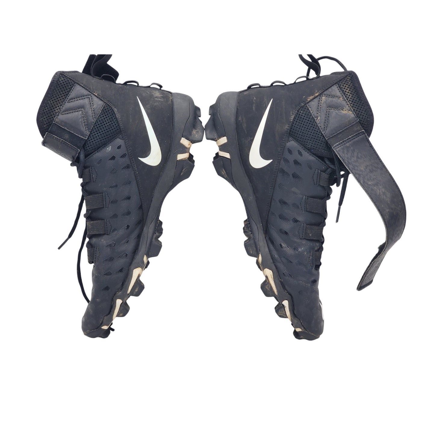 Nike Shoes Force Savage Shark 2 Men 12 Football Cleats Black FastFlex BV0151-001