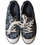 Coach Shoes Barrett Womens 10B Canvas Sneakers Lace Up Low Top Streetwear Style