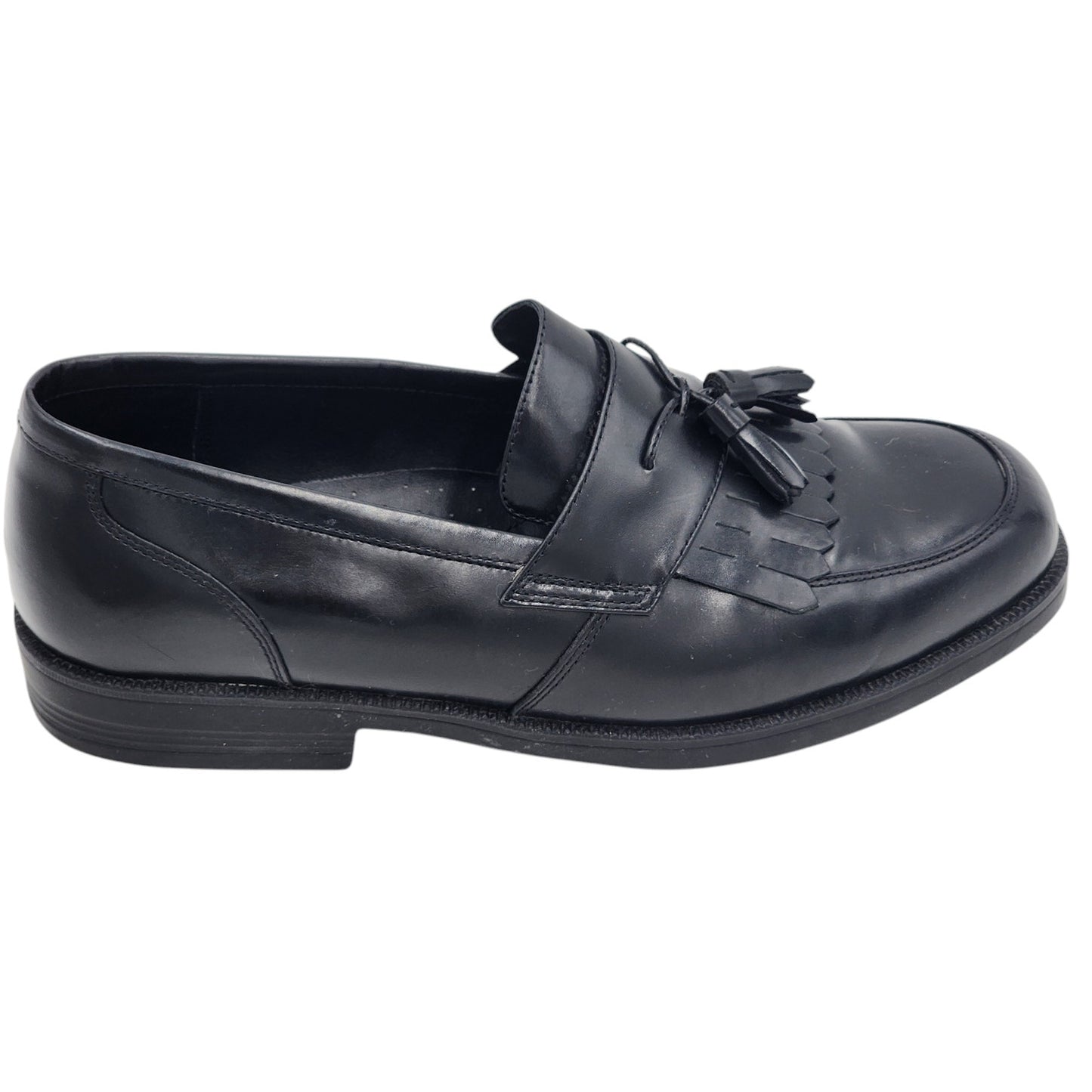 Hush Puppies Shoes Mens 11W Tassel Loafers Leather Dress Slip On HPO Flex 15170