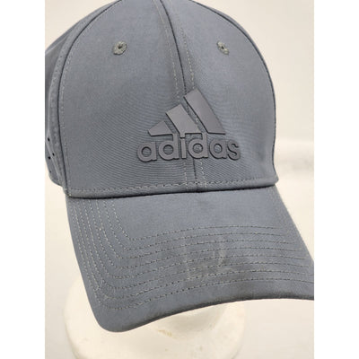 Adidas Climalite S/M Fitted Hat Cap Blue Vented A-Flex Breathable Baseball Hat