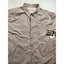 Gravel Gear Shirt Mens 2XL Khaki Long Sleeve Chambray Teflon Work Water Resist