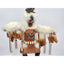 Kachina Eagle Dance Figurine Native American Art Signed IMSB Southwestern 17"