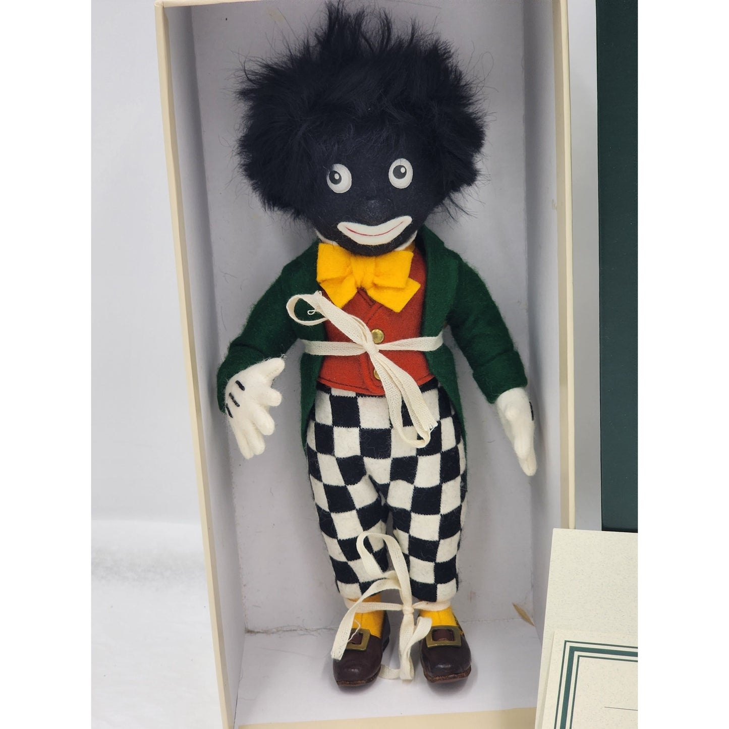 R John Wright Collectible Doll Limited 628/2500 Felt 1996 Rare COA Original Box