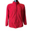 Karen Scott Top Fleece Jacket Womens XL Red Full Zip Sweatshirt Outdoor Casual