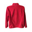 Karen Scott Top Fleece Jacket Womens XL Red Full Zip Sweatshirt Outdoor Casual