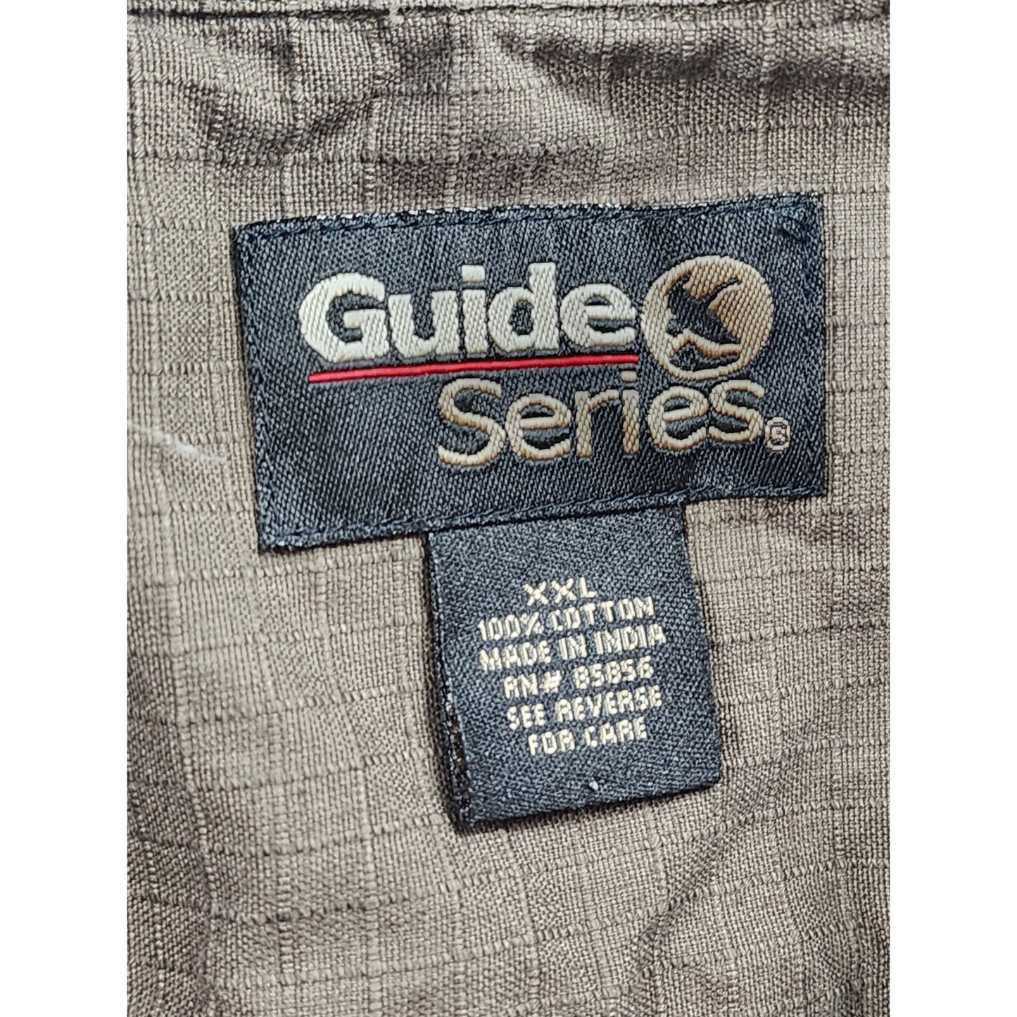 Guide Series Hunting Shirt Mens XXL Embroidered Deer Short Sleeve Outdoor Rugged